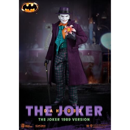 DC Comics Batman 1989 The Joker DAH-032 Dynamic 8-Action Heroes Action Figure