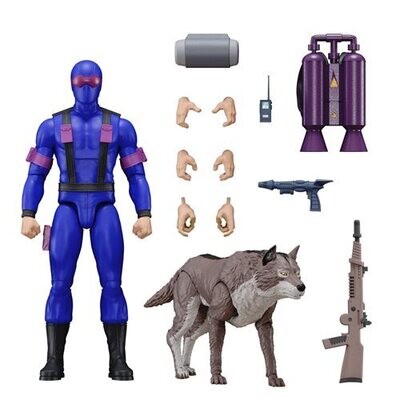 Figurine d'Action G.I. Joe Ultime Snake Eyes Avec Timber 7 Pouces