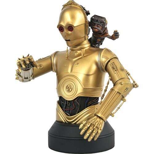 Star Wars: The Rise of Skywalker C-3PO and Babu Frik 1/6 Scale Limited Edition Bust