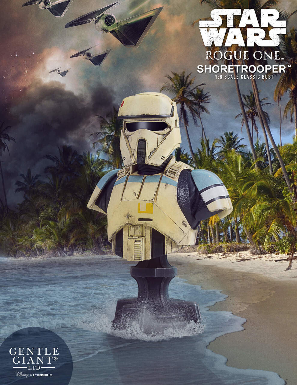 Buste Star Wars Rogue One A Star Wars Story Shoretrooper Classique Édition Limitée