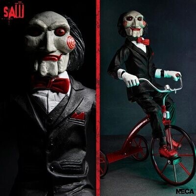 Saw Billy the Puppet with Tricycle 12 Inch Action Figure