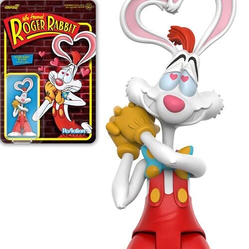 Figurine d&#39;Action Qui veut la Peau de Roger Rabbit Roger Rabbit en Amour 3 3/4 pouces