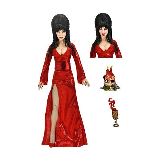 Elvira "Red, Fright, and Boo" 8 Inch Clothed Action Figure