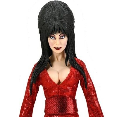 Figurine d'Action Elvira Rouge, Frayeur et Boo! Avec Vêtements en Tissu 8 Pouces