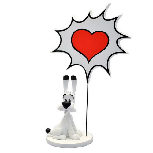 Asterix Idefix Heart Collection Bulles Statue