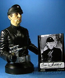 Star Wars Return of the Jedi Lieutenant Renz Signature Edition Rebelscom Exclusive Talking Bust