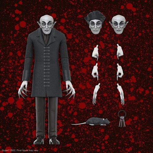 Figurine d&#39;Action Ultime Nosferatu Comte Orlok 7 Pouces
