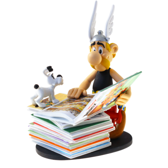 Asterix Stack of AlbumSecond Edition Resin Statue