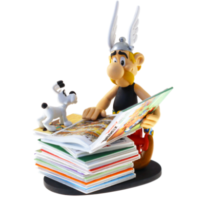 Asterix Stack of AlbumSecond Edition Resin Statue