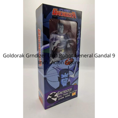 Goldorak Grendizer UFO Robot General Gandal 9 Inch  Action Figure