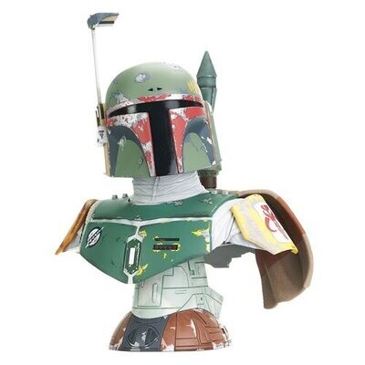 Star Wars Legends In 3D Empire Strikes Back Boba Fett 1/2 Scale Limited Edition Bust