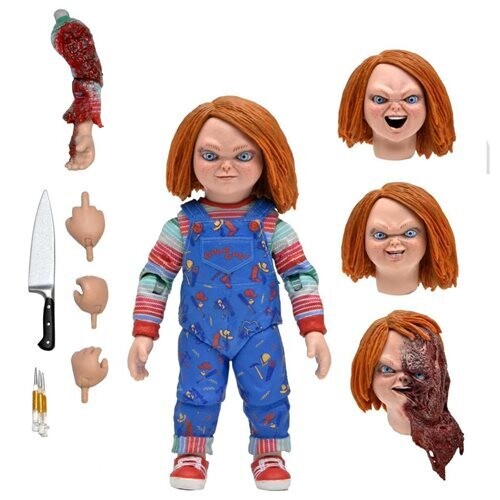 Figurine d'Action Ultime Chucky Série TV Chucky à l'Échelle 7 Pouces