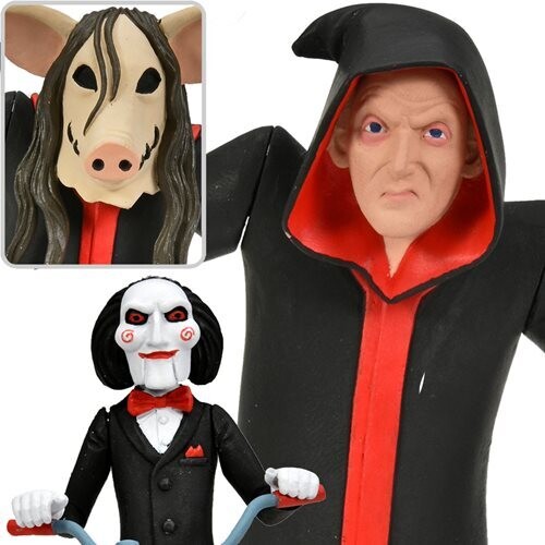 Saw Toony Terrors Jigsaw Killer and Billy Tricycle 6 Inch Scale Action Figure Boxed Set
