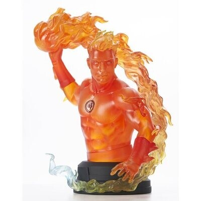 MARVEL COMICS Fantastic Four  Human Torch 1/6 Scale Limited Edition Bust