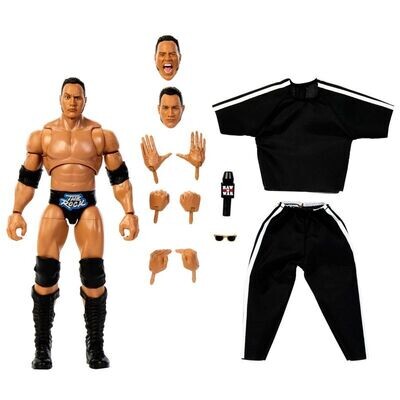 WWE Legends Ultimate Edition The Rock Target Exclusive Action Figure