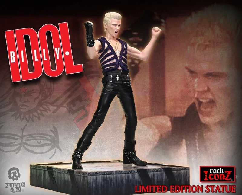 Statue Billy Idol Rock Iconz Édition Limitée