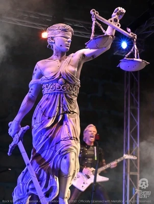 Metallica Lady Justice And Justice For All Rock Iconz Limited Edition Statue