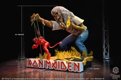 Iron Maiden Number of the Beast Rock Iconz Limited Edition Statue