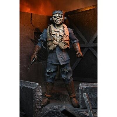Iron Maiden Eddie Aces High 8 Inch Clothed Action Figure
