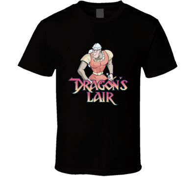 Dragon's Lair Video Games Vintage Retro Style T-shirt And Apparel T Shirt