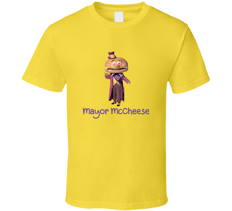 Mcdo Mayor Mccheese Vintage Retro Style Vintage Retro Style T-shirt