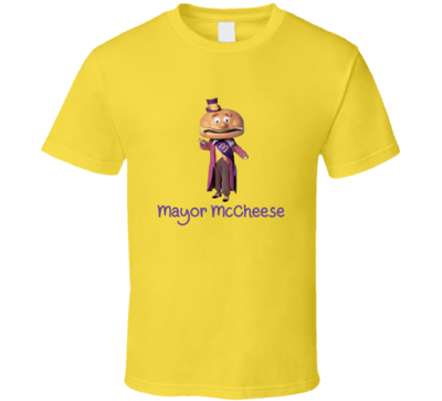 Mcdo Mayor Mccheese Vintage Retro Style Vintage Retro Style T-shirt