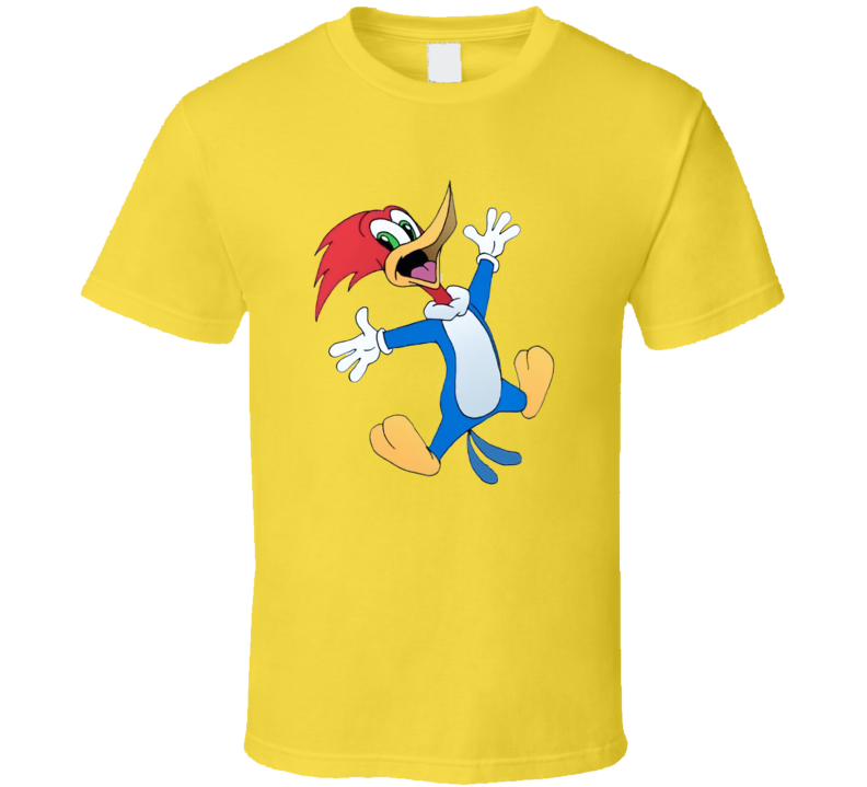 Woody Woodpecker Jumping Vintage Retro Style T-shirt And Apparel T Shirt