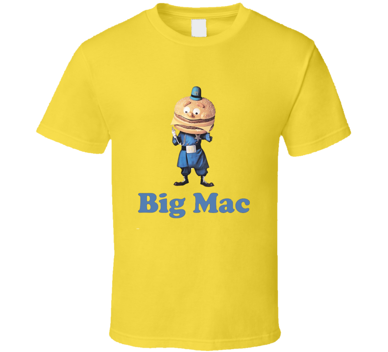 Mcdo Officer Big Mac Vintage Retro Style Vintage Retro Style T-shirt