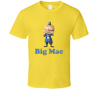 Mcdo Officer Big Mac Vintage Retro Style Vintage Retro Style T-shirt