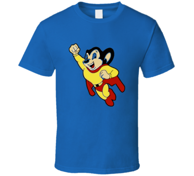 Mighty Mouse Vintage Retro Style Vintage Retro Style T-shirt