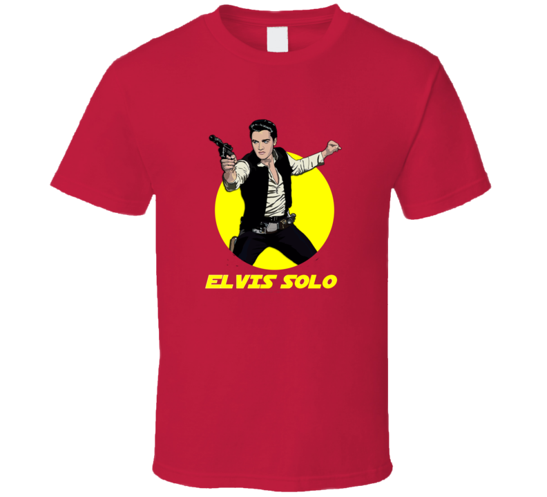 Elvis Solo Mashup Vintage Retro Style Vintage Retro Style T-shirt