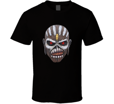 Iron Eddie Head Book Of Soul Vintage Retro Style T-shirt And Apparel T Shirt