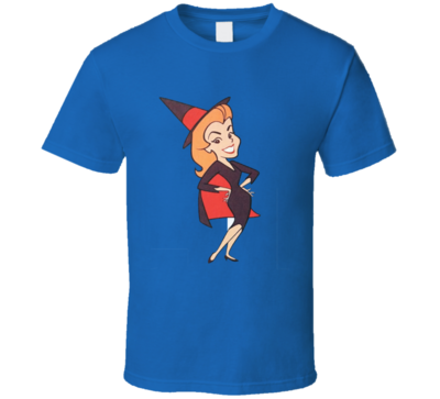 Samantha The Witch  Cartoon Opening Vintage Retro Style Vintage Retro Style T-shirt