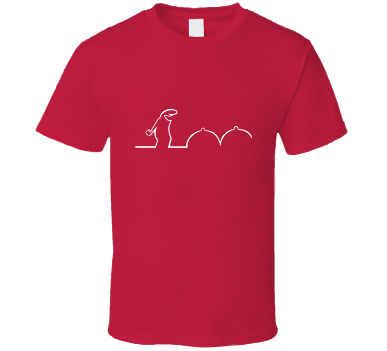 La Linea Wow Funny Joke Vintage Retro Style Vintage Retro Style T-shirt