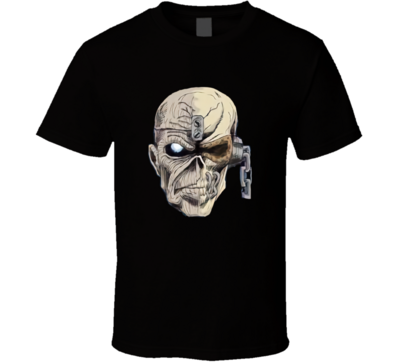 Maiden Mega Eddie And Victor Mashup Vintage Retro Style T-shirt And Apparel T Shirt