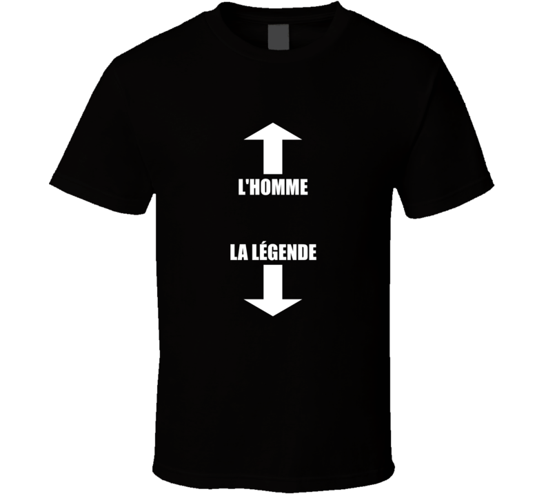 L&#39;homme La Legende Funny Joke Vintage Retro Style  Vintage Retro Style T-shirt