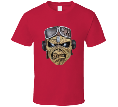 Iron Eddie Head Vintage Retro Style T-shirt And Apparel T Shirt