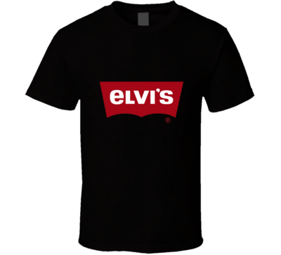 Elvis Mashup Levis Logo Funny T-shirt And Apparel T Shirt