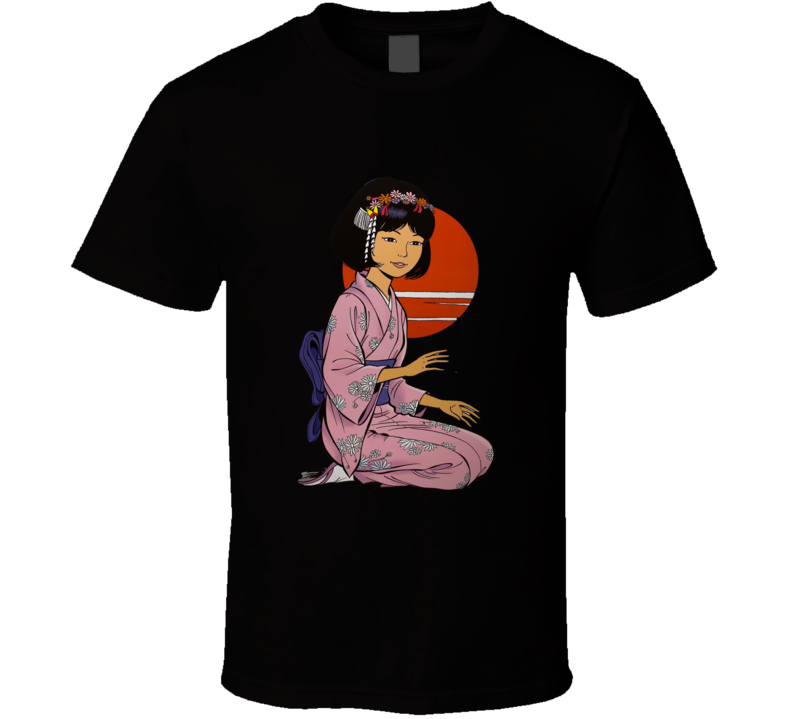 Yoko Tsuno Vintage Retro Style T-shirt