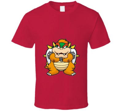 Mario Bros Bowser Boss T-shirt And Apparel T Shirt