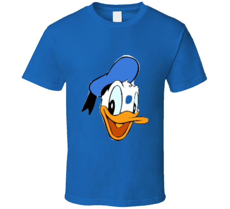 Disney Donald Duck Head Vintage Retro Style T-shirt