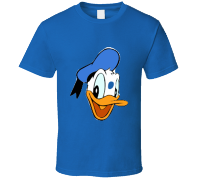 Disney Donald Duck Head T-shirt And Apparel T Shirt