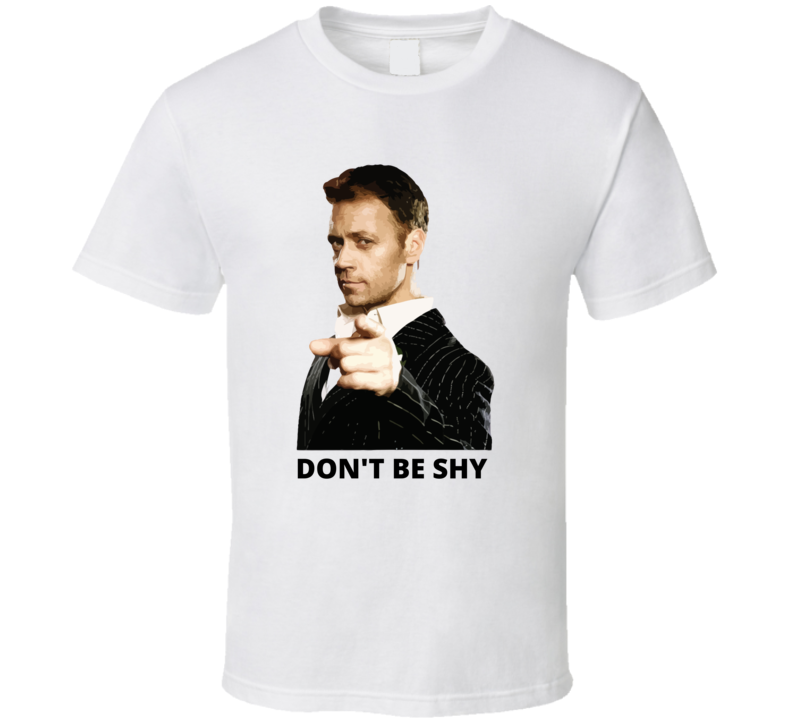 Rocco Siffredi Don't Be Shy T-shirt And Apparel White T Shirt