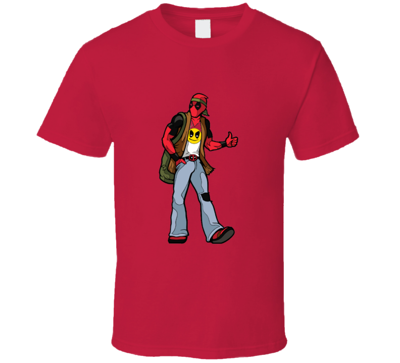 Deadpool 60&#39;s Vintage Retro Style T-shirt