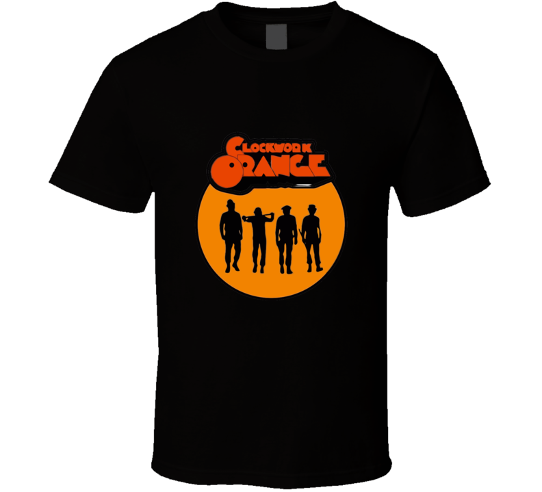 Clockwork Orange Logo Gang Vintage Retro Style T-shirt