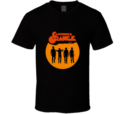 Clockwork Orange Logo Gang Vintage Retro Style T-shirt