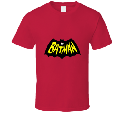 Batman 1966 Retro Logo T-shirt And Apparel T Shirt