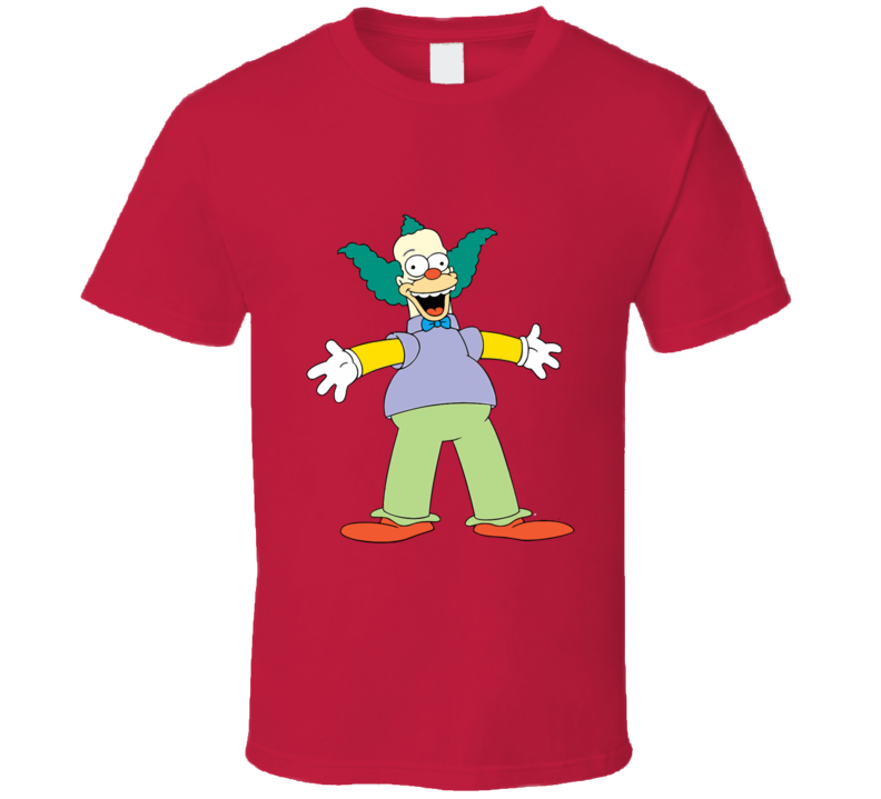 The Simpsons Krusty T-shirt And Apparel T Shirt