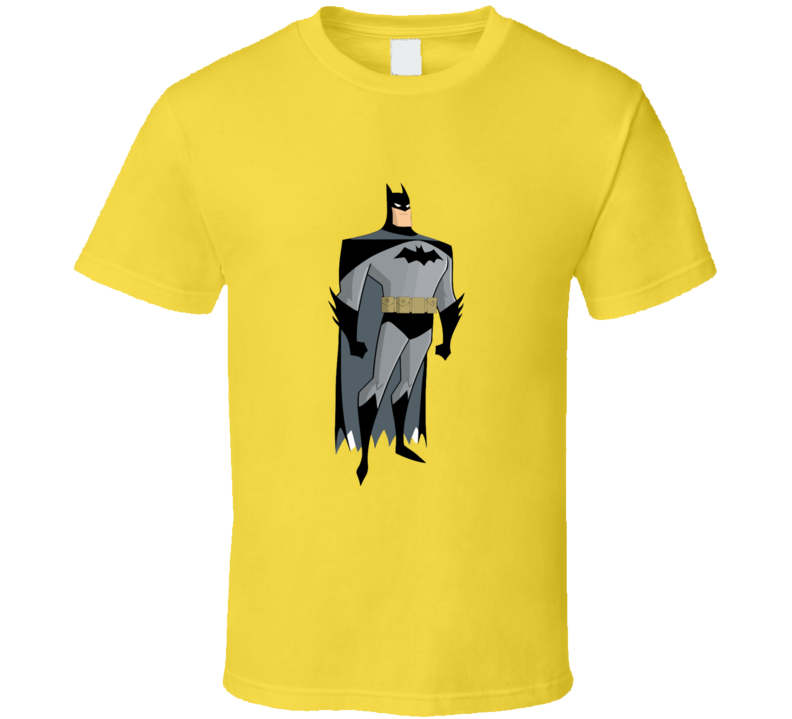 Batman Animated Stand Up Vintage Retro Style T-shirt