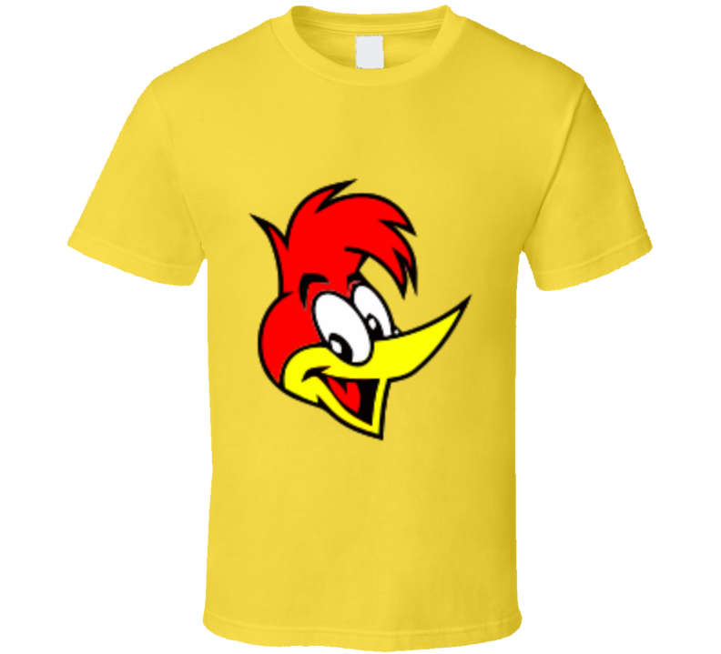 Woody Woodpecker Head Vintage Retro Style T-shirt